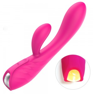 High Quality Deep Throat Realistic Service –  Led Ambient Light Double-Headed 9-Frequency Strong Shock Boneless Vibrator IFZDH006 – Instasex