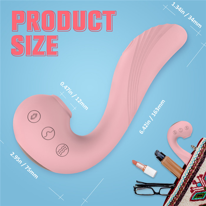 Female Sex Toys Multi-Frequency Suction And Bounce Vibrator IFSDH003